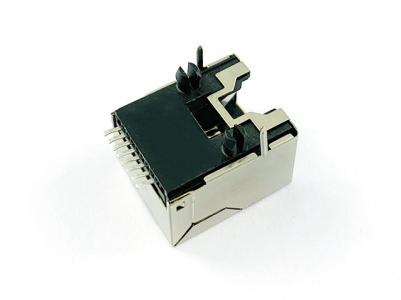 RJ45-8P8C SMD Jack Horizontal,with Shielded & Post